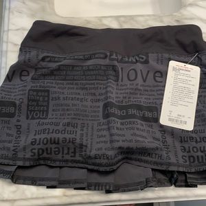 lululemon pace setter skirt